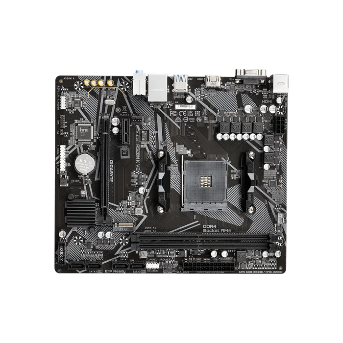 PLACA MAE GIGABYTE A520M K V2 1.1 - AMD RYZEN AM4 DDR4 - MATX - M.2 NVME - VGA/HDMI (big)