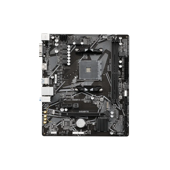 PLACA MAE GIGABYTE A520M K V2 1.1 - AMD RYZEN AM4 DDR4 - MATX - M.2 NVME - VGA/HDMI (big)