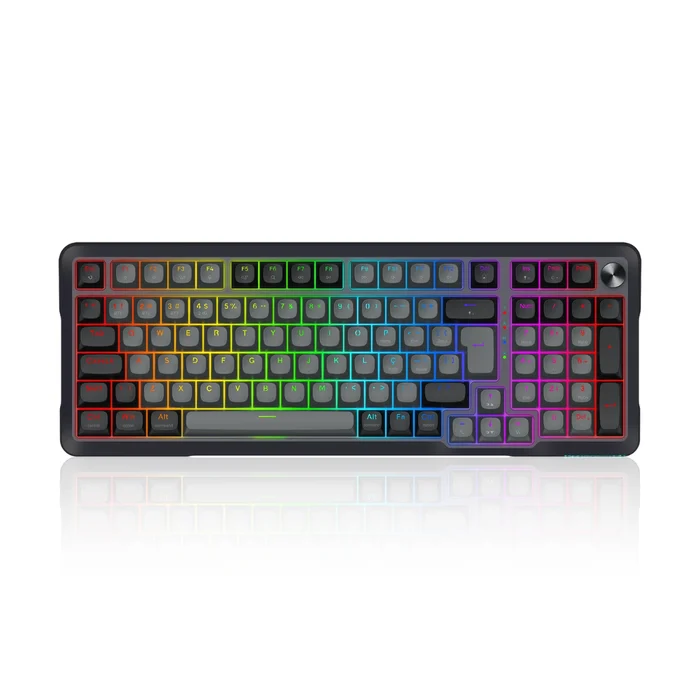 Teclado Gamer Mecânico  Bragi Pro Rgb Cinza e Preto K688GB-RGB-PTO PT (big)