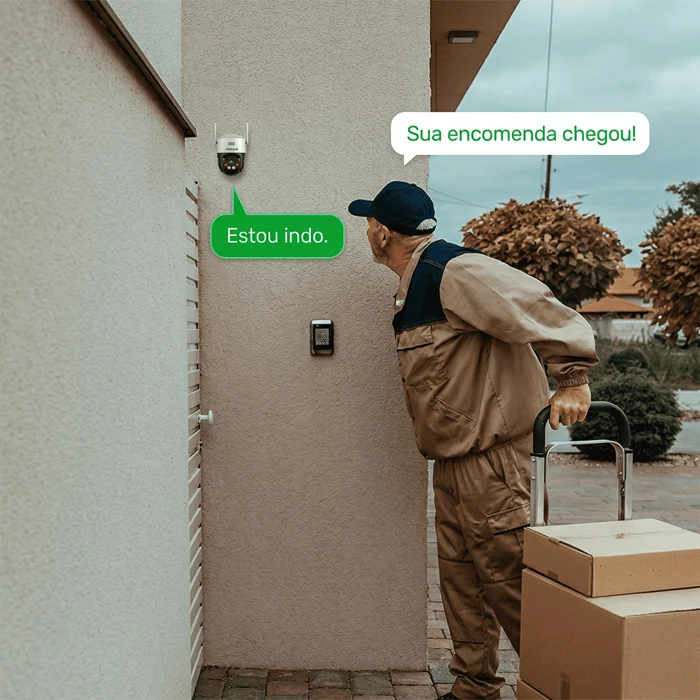 Câmera Mini Speed Dome Wi-fi Intelbras - VIPW 1300 MINI SD (big)