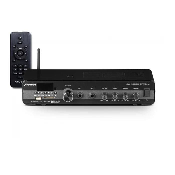 Amplificador Frahm Slim  G3 2200 Optical Bluetooh Bivolt (big)
