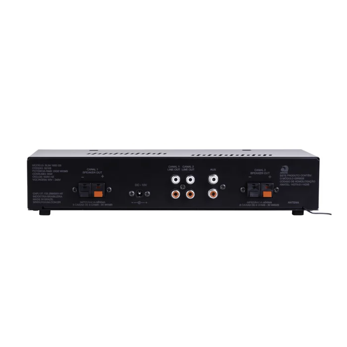 Amplificador Frahm Slim 1600 MC G5 Preto  60W Bivolt (big)