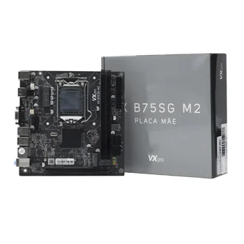 Placa Mãe VXpro VX B75SG M2 Intel LGA 1155 MINI ITX DDR3 1
