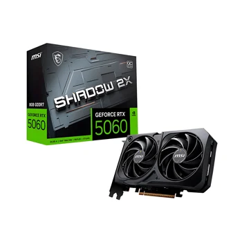 Placa De Video MSI Geforce RTX 5060 8GB GDDR7 Shadow 2X OC 1
