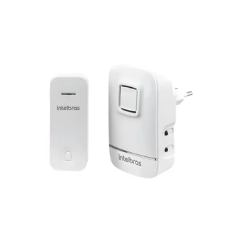 Campainha Sem Fio CIK 200 Branco Intelbras 1