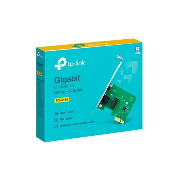 Placa de Rede PCi-E TP-Link TG-3468 101001000 Mbps 1