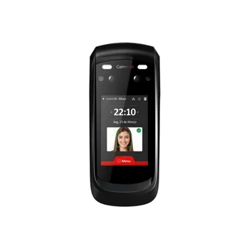 Coletor de Ponto Facial Control iD iDFace Reconhecimento Facial Cartão Senha IP65 1