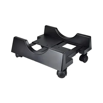 Suporte Para CPU Masticmol Com Rodinhas Preto 1