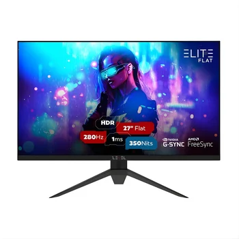 Monitor Gamer Hi Level Elite Flat W2709SE-V2 27” 280Hz 1ms HDR FreeSync G-Sync Preto 1