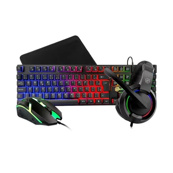 Kit Gamer Odin Lite Kalkan 4 em 1 Teclado Mouse Headset e Mouse Pad 1