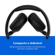 Headphone Philips Wireless Bluetooth Preto 5