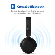 Headphone Philips Wireless Bluetooth Preto 6