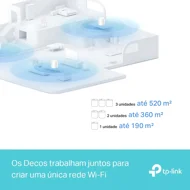 Roteador Deco X10 Tp-Link Wi-Fi 6 AX1500 Dual Band 5