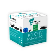 Kit DVR 4 Câmeras Intelbras Instala Fácil eFacini Ssd 512gb 1