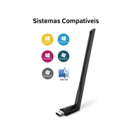 Adaptador USB AC600 Dual Band Wireless TP-Link Archer T2U Plus 3