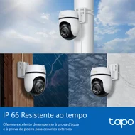 Câmera de Segurança Tapo C530WS, Wifi Ip66 Visão Noturna 3K 5