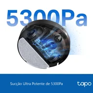 Aspirador de Pó Robô Inteligente Mop Tapo RV30 Max Comando de Voz, Tp-Link 5