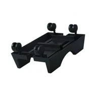 Suporte Para CPU Masticmol Com Rodinhas Preto 2