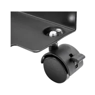 Suporte Para CPU Ajustável Com Rodas, Preto PLMSC02 3