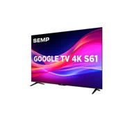 Smart TV 50 4K UHD Wifi Sem Bordas, Semp TCL 50S61 3