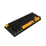 Teclado Mecânico Gamer PCYes Kuromori 60% Switch Red LED Amarelo Voyager Edition 2