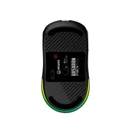 Mouse Sem Fio RGB Basaran Stealth Black Vulcan Pcyes 10000 DPI  5