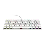 Teclado Mecânico Gamer Vinik Anihi White 60% Switch Red LED Rainbow ANIHIWHRD 4