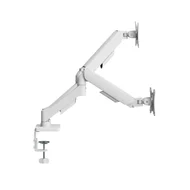 Suporte de Mesa Bluecase Ergo Flexy Branco BSMTS02-1B 2 Monitores 17” a 32” Articulado (small)