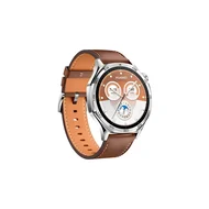 Smartwatch Huawei GT 5 46mm Tela AMOLED GPS Compatível iOS e Android Marrom Couro 1