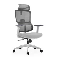 Cadeira De Escritório Ergonômica Aurove 186A Edge Gray 2