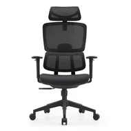 Cadeira De Escritório Ergonômica Aurove 186A Edge Black 1