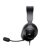 Headset Gamer Havit H2230U com Microfone Removível Preto 2