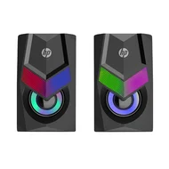 Caixa de Som HP DHE-6000 RGB USB Alto-Falante Estéreo Preto 1