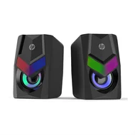 Caixa de Som HP DHE-6000 RGB USB Alto-Falante Estéreo Preto 3