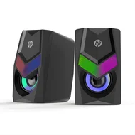 Caixa de Som HP DHE-6000 RGB USB Alto-Falante Estéreo Preto 4