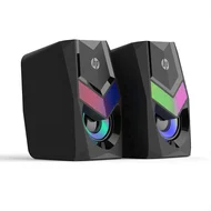 Caixa de Som HP DHE-6000 RGB USB Alto-Falante Estéreo Preto 5