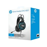 Headset Gamer HP DHE-8001 com LED e Conexão USB P2 P3 5