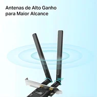 Adaptador TP-Link Archer TX20E AX1800 PCIe Bluetooth Wi-Fi 6 Dual Band Gigabit (small)