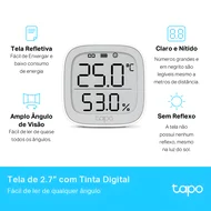 Monitor de Umidade e Temperatura Inteligente TP-Link Tapo T315 (small)