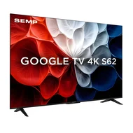 Smart TV Semp 50” LED 4K UHD Wi-Fi Android TV HDR10+ 50S62 5
