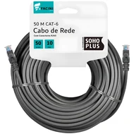 Cabo de Rede eFacini CAT6 Furukawa 100% Cobre, Anatel 50 Metros (small)