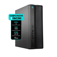Computador eFacini Prime Intel Core i5 16GB Windows 11 Pro SSD 128GB 1