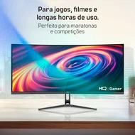 Monitor Gamer HQ Screen 34 Curvo QHD UltraWide 165Hz 1ms FreeSync 8