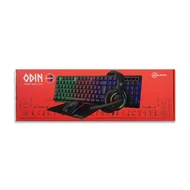 Kit Gamer Odin Kalkan 4 em 1 Teclado Mouse Headset e Mouse Pad 5