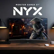 Monitor Gamer Bluecase Nyx 27 Curvo 100Hz Full HD Preto 5