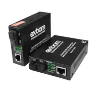 Conversor fibra EF-Exbom Optica Ab Gigabit 5KM para RJ45 10/100/1000 Mbps (small)
