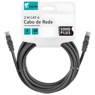 Cabo de Rede eFacini CAT6 Furukawa 100% Cobre, Anatel 2 Metros (small)