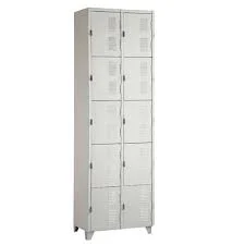 Armário Roupeiro de Aço 10 Portas Pequenas