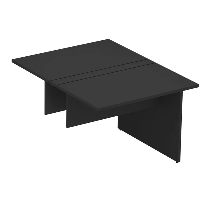 Plataforma de trabalho com mesa complemento 2 Lugares , tampo 25mm | Linha M25