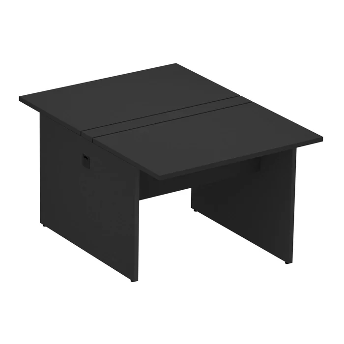 Plataforma de trabalho com mesa componível 2 Lugares , tampo 25mm | Linha M25